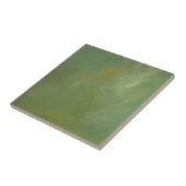 つや消しグリーンフェイク仕上げ タイル (側面)