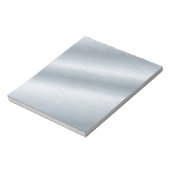 つや消しシルバールックバックグラウンド ノートパッド (回転)