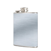 つや消しシルバールックバックグラウンド フラスク (左)