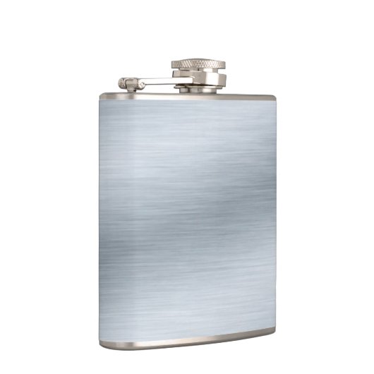 つや消しシルバールックバックグラウンド フラスク (右)