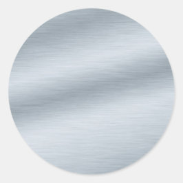 つや消しシルバールックバックグラウンド ラウンドシール