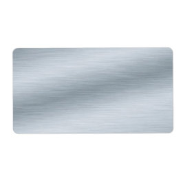 つや消しシルバールックバックグラウンド ラベル