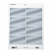 つや消しシルバールックバックグラウンド ラベル (フルシート)