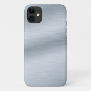 つや消しシルバールックバックグラウンド iPhone 11 ケース