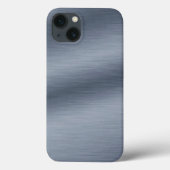 つや消しスチールのルックバックグラウンド Case-Mate iPhoneケース (裏面)