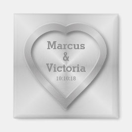 つや消しステンレ結婚ス マグネット