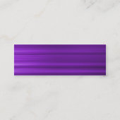 つや消しパープルメタル スキニー名刺 (裏面)
