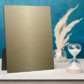 つや消しブロンズ フォトプラーク (側面)