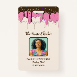 つや消しベーカリー事業従事者 バッジ