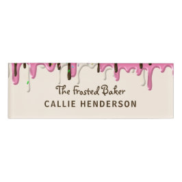 つや消しベーカリー事業従事者 名札