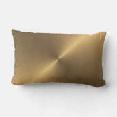 つや消しメタリックテクスチャー枕 ランバークッション (裏面)