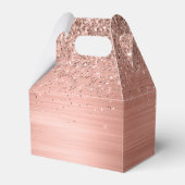 つや消しメタルバラ金ゴールドピンクグリッターモノグラム フェイバーボックス (裏面サイド)