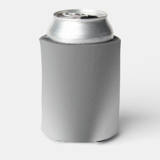 つや消しメタルパーソナライズされた名 缶クーラー (缶裏面)