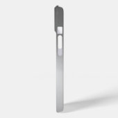 つや消しメタルパーソナライズされた名 Case-Mate iPhoneケース (裏面 / 左)