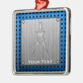 つや消しメタル – ルックアーキテクト メタルオーナメント (左)