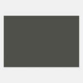 つや消しリースラッピングセット ラッピングペーパーシート (正面2)