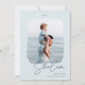 つや消し署名 |ハヌカー写真 シーズンカード (正面)