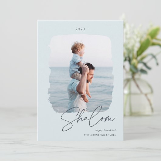 つや消し署名 |ハヌカー写真 シーズンカード (スタンド正面)