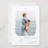 つや消し署名 |ハヌカー写真 シーズンカード (正面)