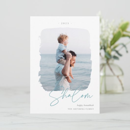 つや消し署名 |ハヌカー写真 シーズンカード (スタンド正面)