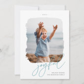 つや消し署名 | Joyful |写真 シーズンカード (正面)