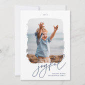 つや消し署名 | Joyful |写真 シーズンカード (正面)