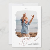 つや消し署名 | Joyful |写真 シーズンカード (正面)