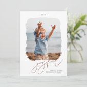 つや消し署名 | Joyful |写真 シーズンカード (スタンド正面)