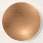 つや消し銅色 コースター (正面)