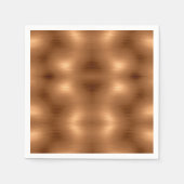 つや消し銅色 スタンダードカクテルナプキン (正面)