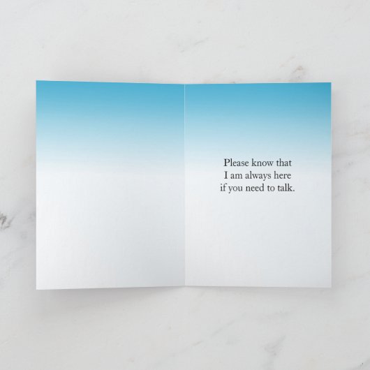 つらい時を聞いたよ... カード (内部)