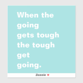 つらい見積もりを得るときターコイズブルー シール