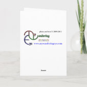 つららが付いているSwowyの大枝 シーズンカード (裏面)