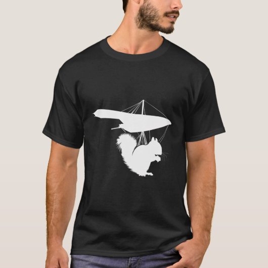 つるおもしろいグリつるリス Tシャツ (正面)