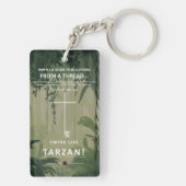 つるが糸に乗っている キーホルダー (裏面)