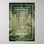 つるが糸に乗っている ポスター (正面)