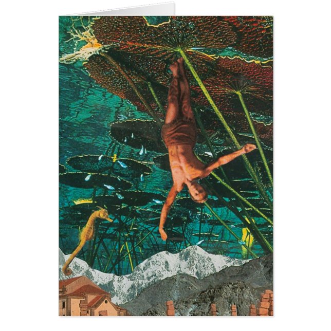 つるされた人カード (正面)