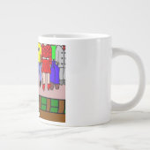 つるされた陪審 ジャンボコーヒーマグカップ (右)