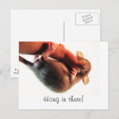 つるのネズミ ポストカード (正面/裏面)