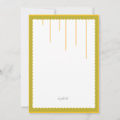 つるの離れ招待状 招待状 (裏面)