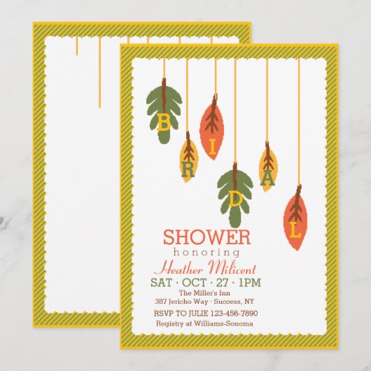 つるの離れ招待状 招待状 (正面/裏面)