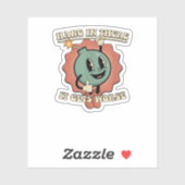 つるは悪くなる シール (シート)