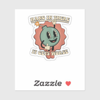 つるは悪くなる シール