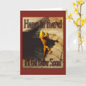 つるは カード (黄色い花)