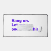 つるよ考え過ぎさせてくれ デスクマット (キーボード&マウス)