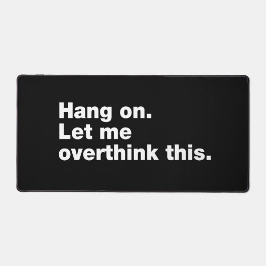 つるよ考え過ぎさせてくれ デスクマット (正面)