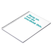 つるよ考え過ぎさせてくれ ノートブック (左側)