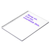 つるよ考え過ぎさせてくれ ノートブック (左側)