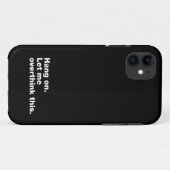 つるよ考え過ぎさせてくれ Case-Mate iPhoneケース (裏面(横))