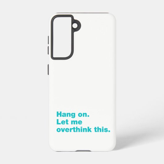 つるよ考え過ぎさせてくれ SAMSUNG GALAXYケース (裏面)